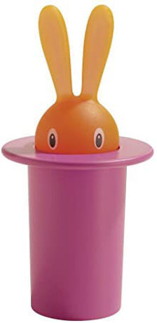 Picture of Alessi, Magic Bunny, toothpick holder, pink, Stefano Giovannoni, 1998