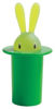 Picture of Alessi, Magic Bunny, toothpick holder, green, Stefano Giovannoni, 1998