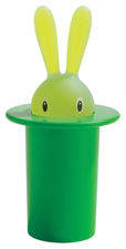 Picture of Alessi, Magic Bunny, toothpick holder, green, Stefano Giovannoni, 1998