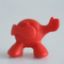 Afbeeldingen van Alessi, Rondo, draaidopje voor tandpasta tube, rood, Stefano Pirovano, 1998