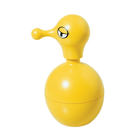 Picture of Alessi, Mr. Cold, refillable liquid soap dispenser, yellow, Massimo Giacon, 2000