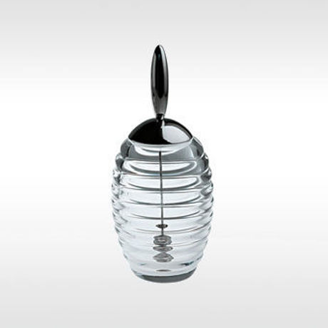 Picture of Alessi, Honey pot, honey pot with dipper, Theo Williams, 1995