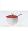 Picture of Guzzini, Feeling sugar bowl with spoon, white and red, by  Queensberry Hunt Levien