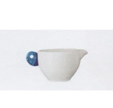 Picture of Guzzini, Feeling milk jug, white and deep blue, by  Queensberry Hunt Levien