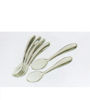 Picture of Guzzini, Feeling-Bon Ton coffee spoons, transparent green, by  Angeletti and Ruzza, set of 6