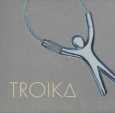 Picture of Troika, Artist, keyring, palladium plated, Brigitte Offenwanger