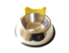 Picture of SKS Design, Doggy's Dinner dog bowl, steel and yellow resin, Abels