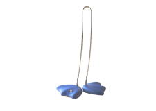 Picture of SKS Design, Ducky paper towel holder, steel and blue resin, Marx and Polland